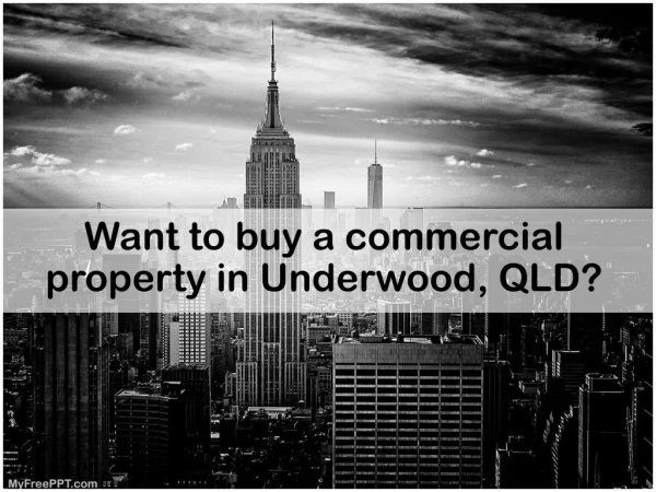 Key points - Know before buying a real estate property in Underwood