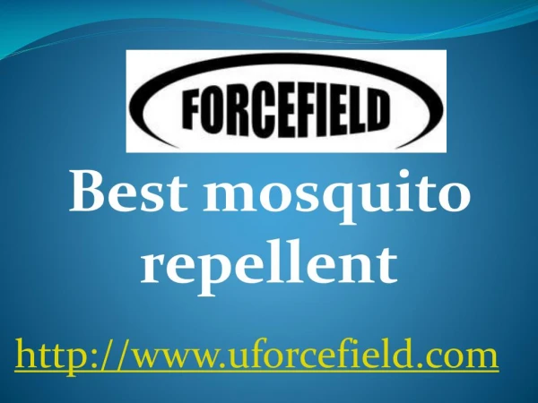 Best mosquito repellent