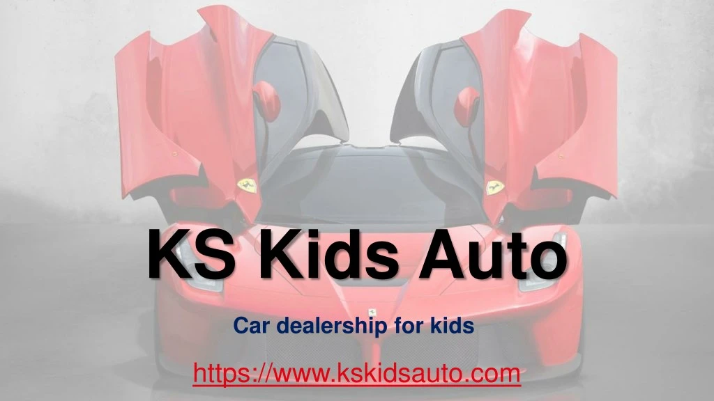 ks kids auto