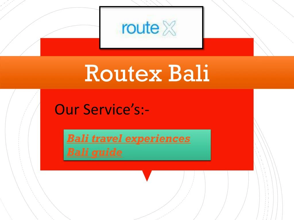 routex bali