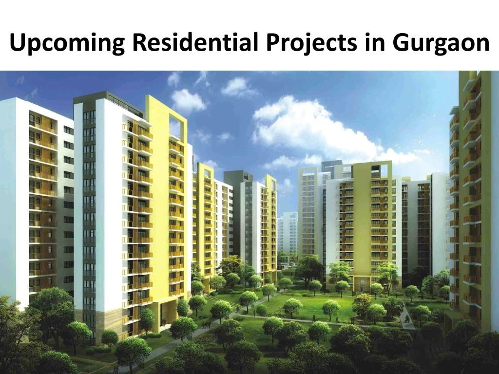 upcoming residential projects in gurgaon