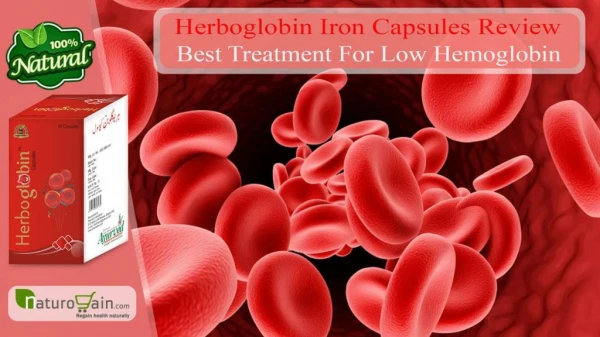 Herboglobin Iron Capsules Review - Best Treatment for Low Hemoglobin