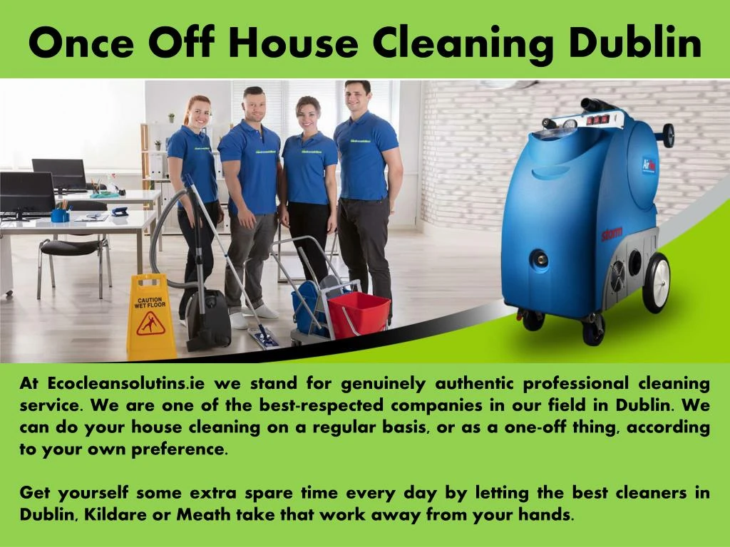 once off house cleaning dublin