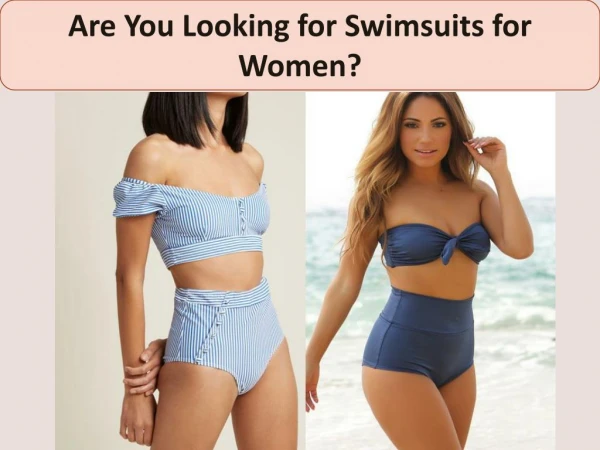 Cute One Piece Bathing Suits – For Women’s at Discounted Price.