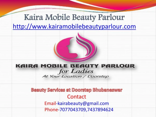 Beauty Services at Doorstep Bhubaneswar