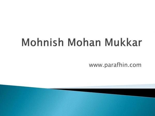 Mohnish Mohan Mukkar â€“ Deal With Water Logging Issues in Your Home