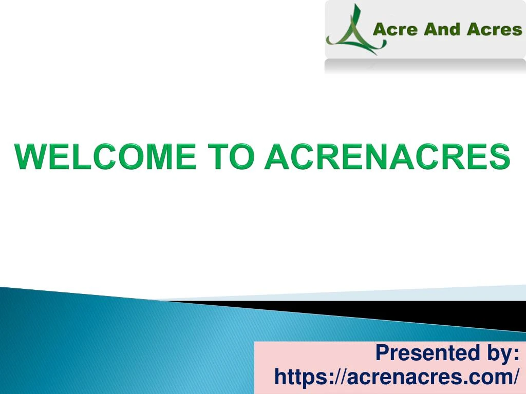 welcome to acrenacres