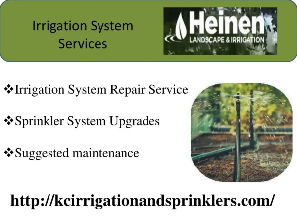Irrigation System services