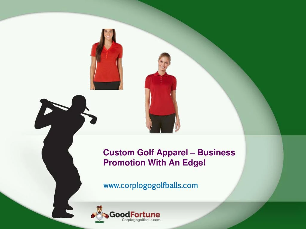 custom golf a pparel business p romotion w ith a n e dge