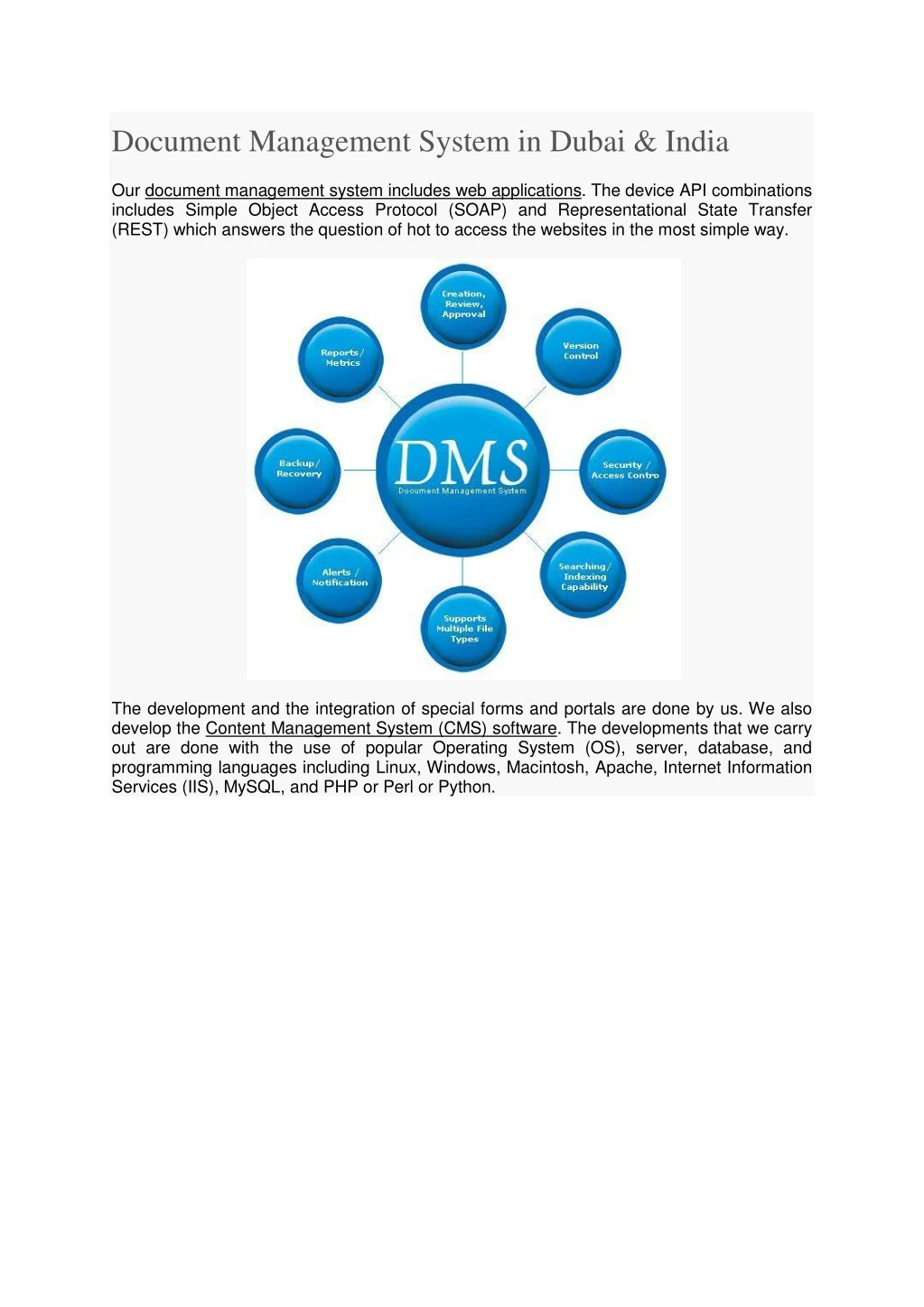 document management system in dubai india