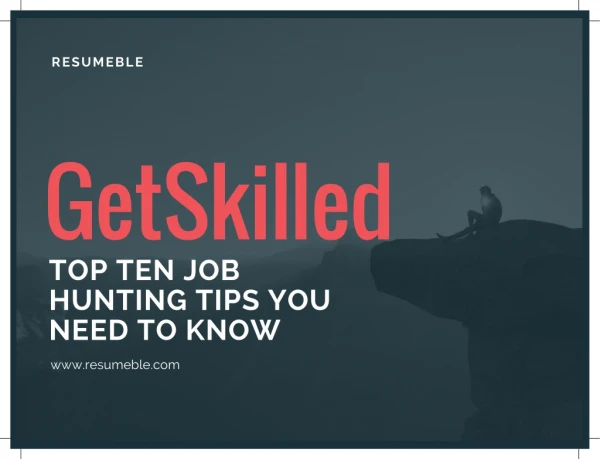 Top 10 Job Hunting Tips You Need to Know - Resumeble