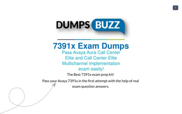 7391x Exam .pdf VCE Practice Test - Get Promptly