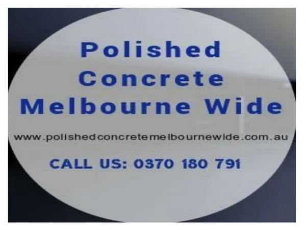 Concrete Floor Polishing Melbourne
