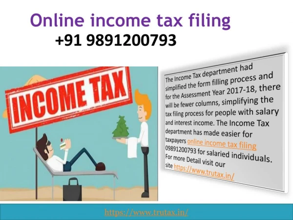 How to Online income tax filing 09891200793