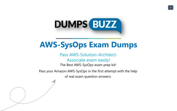 Purchase REAL AWS-SysOps Test VCE Exam Dumps