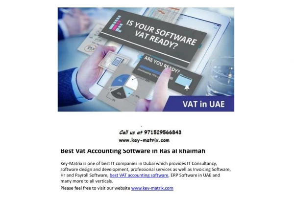 Best VAT Accounting Software in Ras Al Khaimah