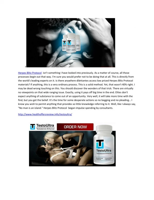 Herpes Blitz Protocol