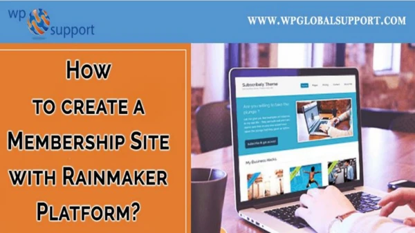 How to create a Membership Site with Rainmaker Platform