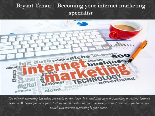 Becoming your internet marketing specialist