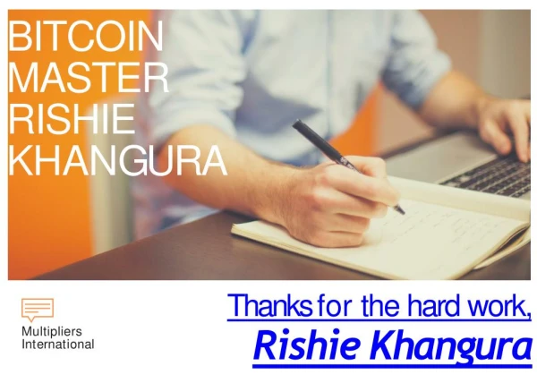 What Rishie Khangura Can Teach You About bitcoin