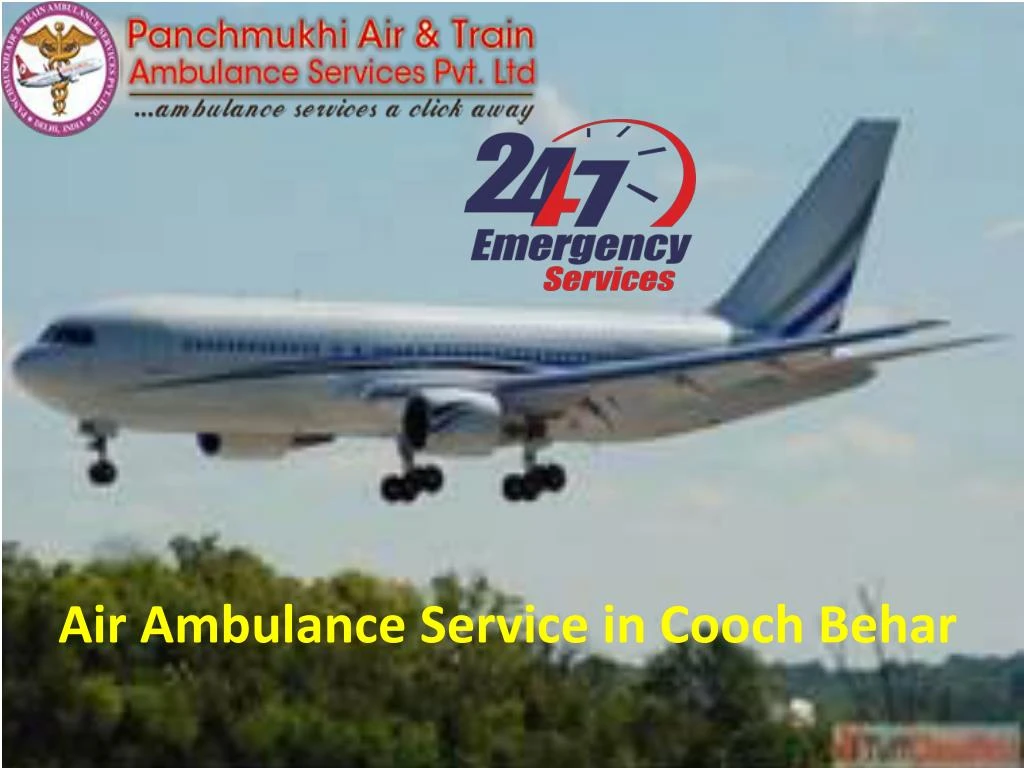 air ambulance service in cooch behar