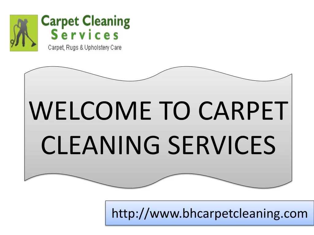 welcome to carpet cleaning services
