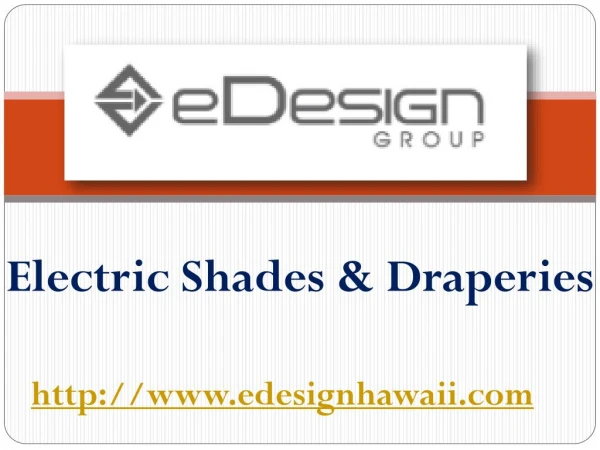 Smart Home System - www.edesignhawaii.com