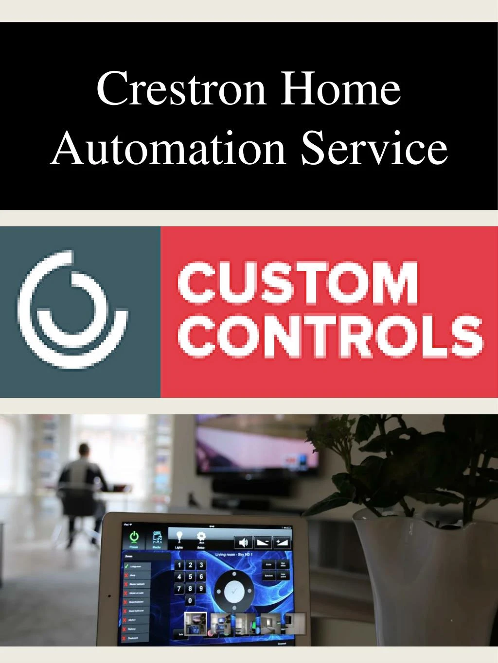 crestron home automation service