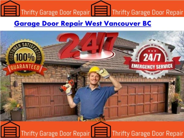 Garage Door Repair West Vancouver BC