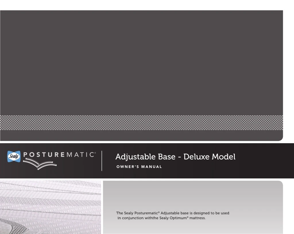 adjustable base deluxe model