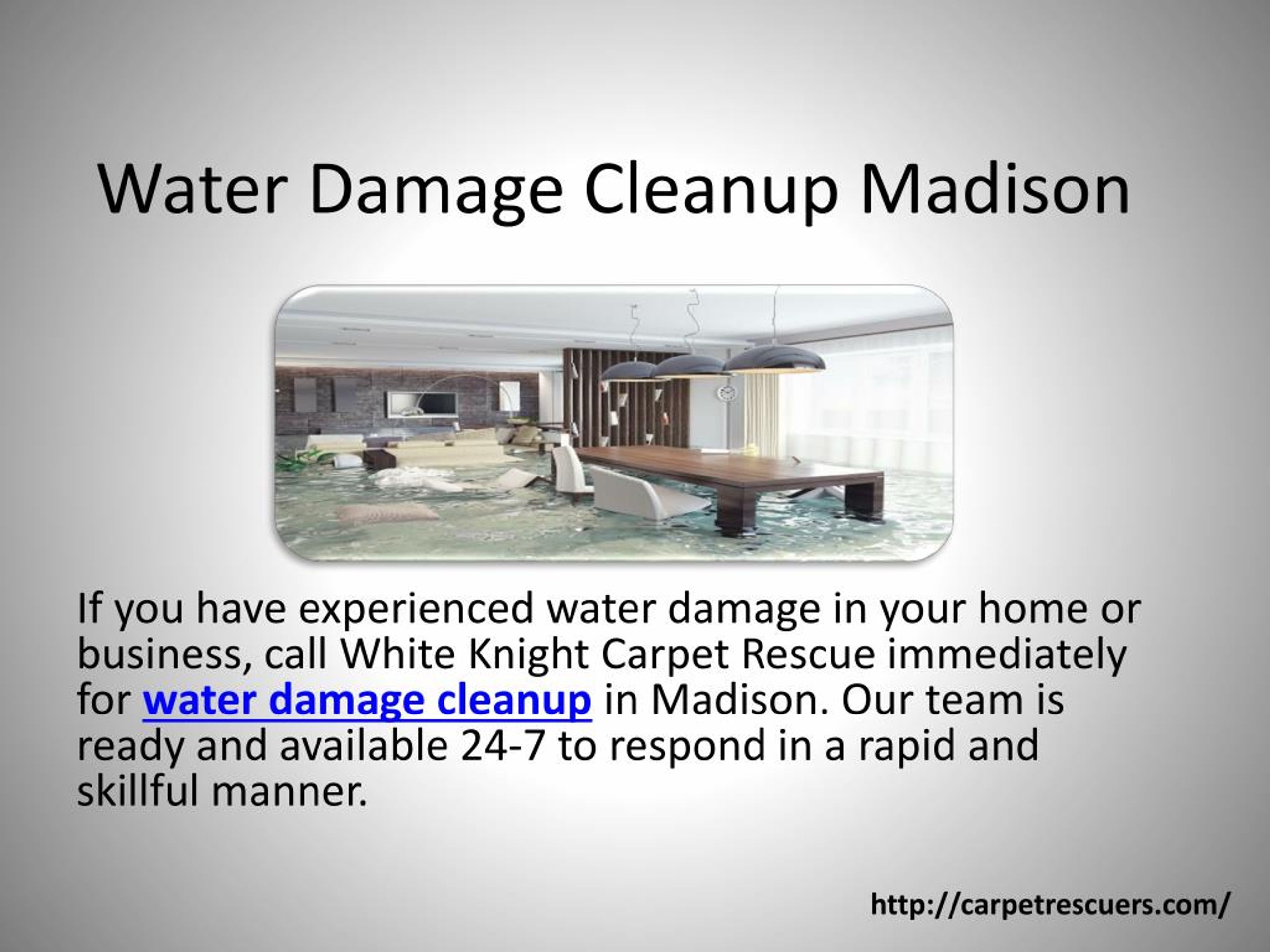 PPT - Water Damage Cleanup Madison PowerPoint Presentation, free ...