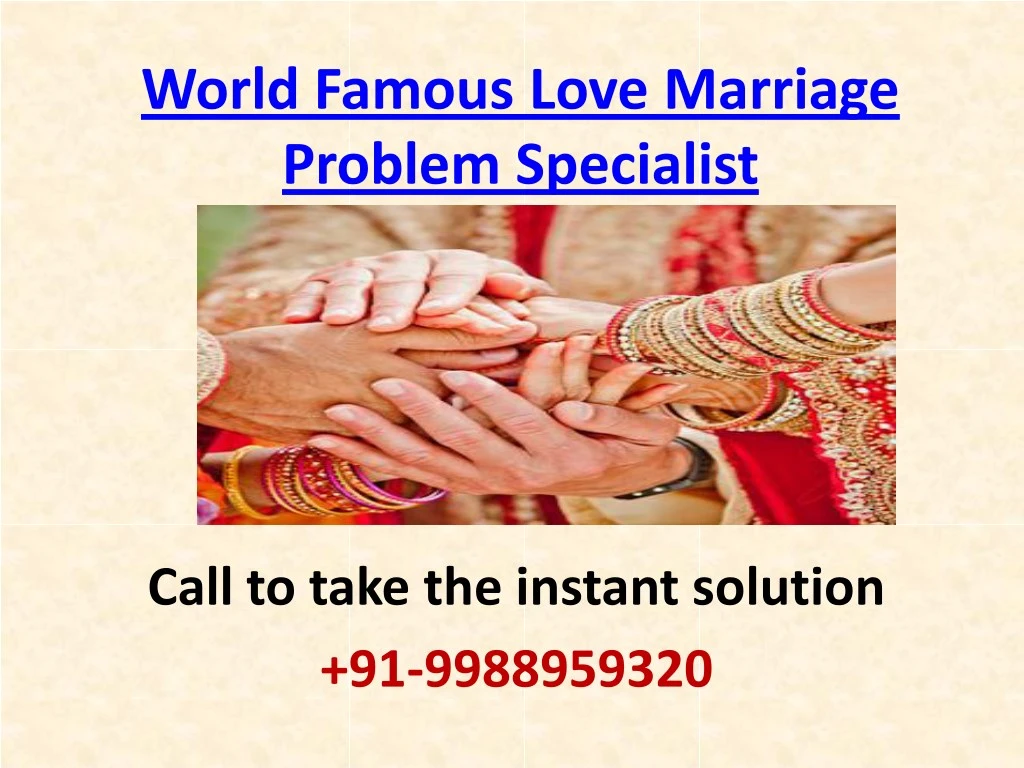 world famous love marriage problem specialist