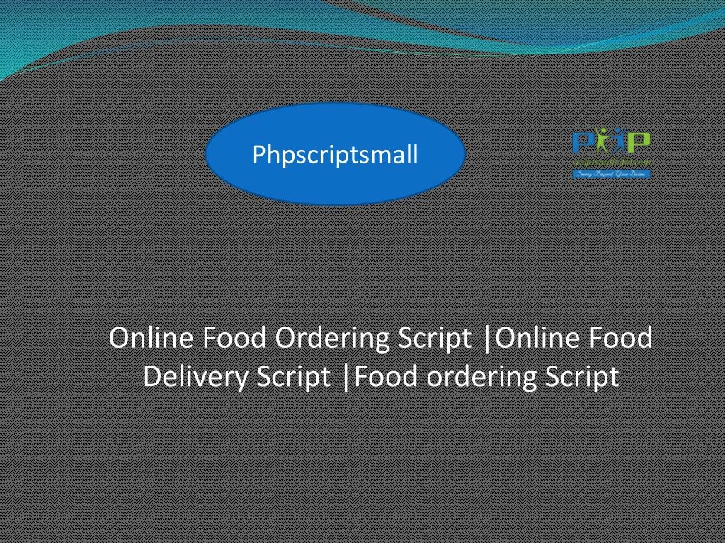 online food ordering script online food delivery script food ordering script