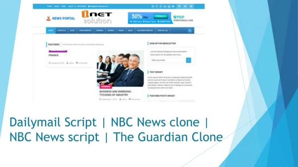 Dailymail Script | The Guardian Clone | NBC News clone