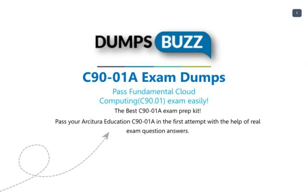 C90-01A VCE Dumps - Helps You to Pass Arcitura Education C90-01A Exam