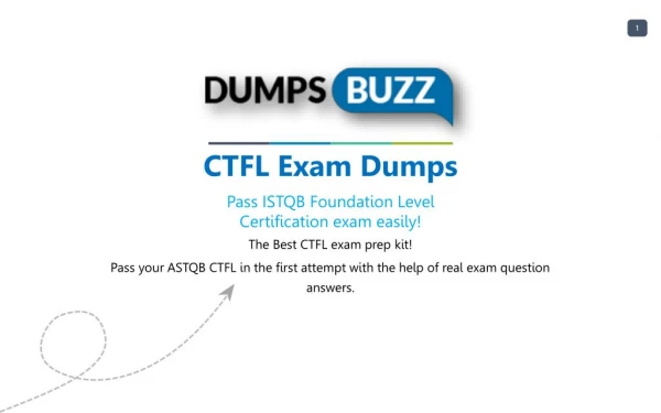 ASTQB CTFL Dumps sample questions for Quick Success