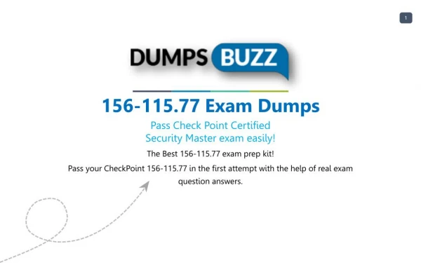 156-115.77 Test prep with real CheckPoint 156-115.77 test questions answers and VCE