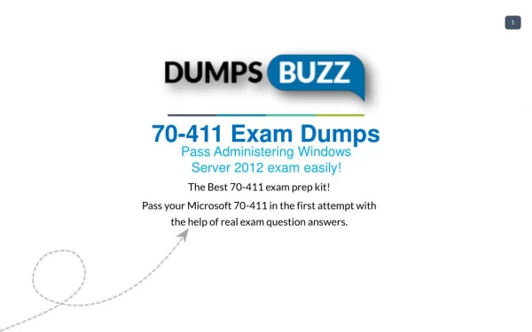 Mind Blowing REAL Microsoft 70-411 VCE test questions