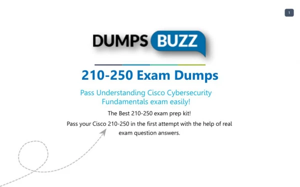 210-250 Test prep with real Cisco 210-250 test questions answers and VCE