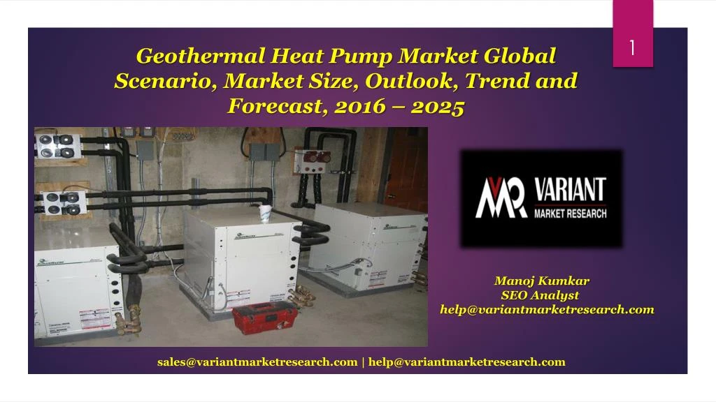 geothermal heat pump market global scenario