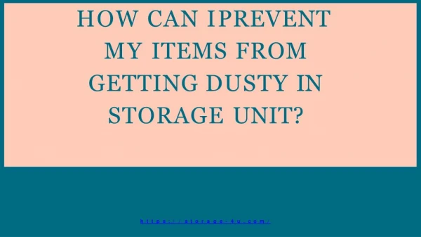 how can i prevent my items from