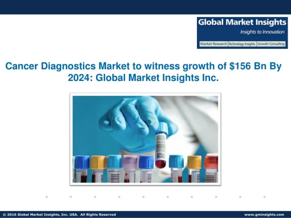 Cancer Diagnostics Market applications and companyâ€™s active in the industry