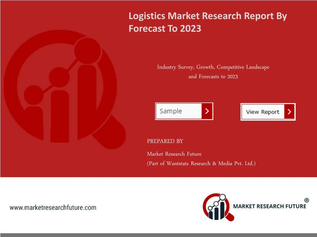 logistics market research report by forecast