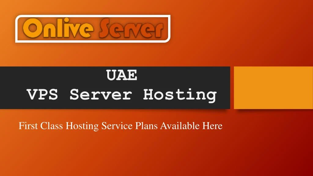 uae vps server hosting