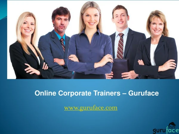 Find online corporate trainers - Guruface