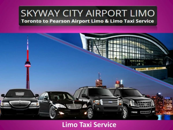 Limo Taxi Service Kitchener,Airport Limo Cambridge