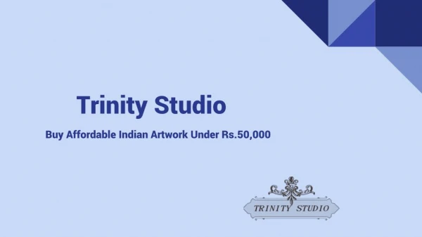 Buy Affordable Indian Artwork under Rs. 50,000