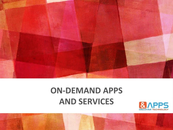 On-demand Application Development