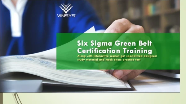 Six Sigma Certification Delhi - Six Sigma Green Belt Certification in Delhi