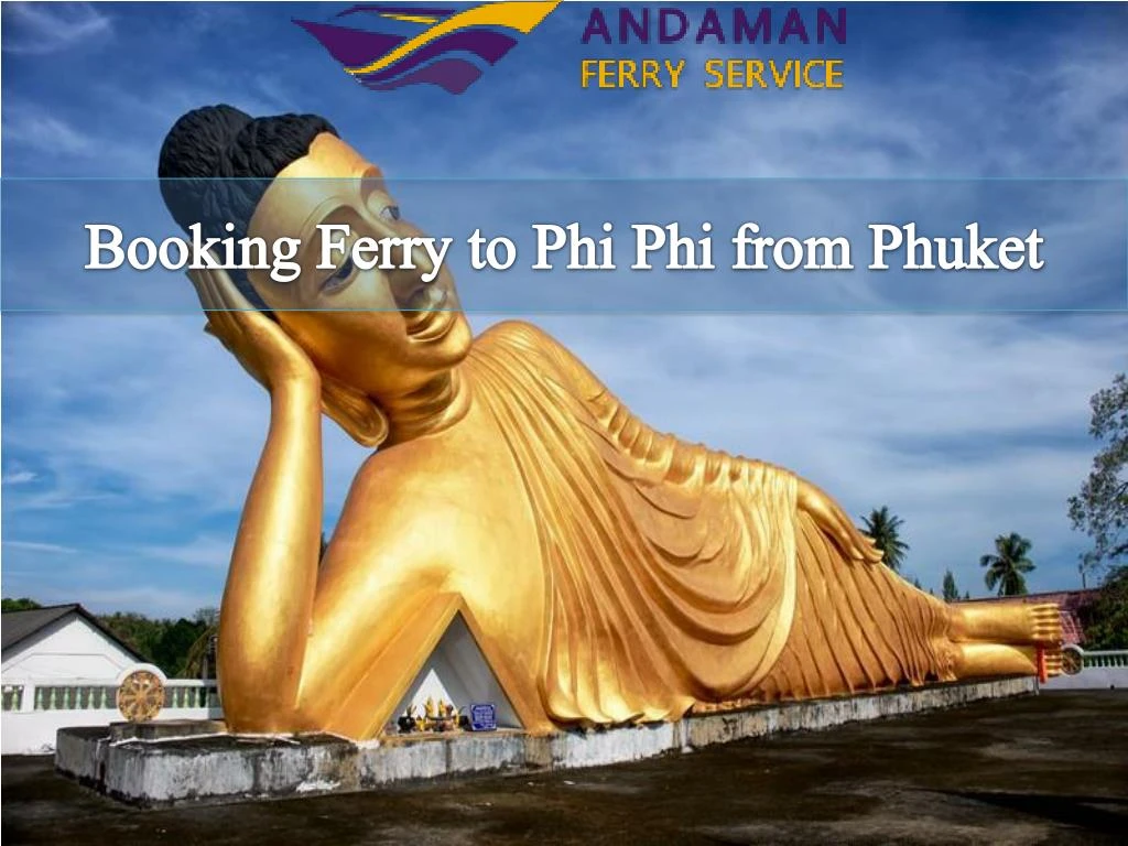 booking ferry to phi phi from phuket